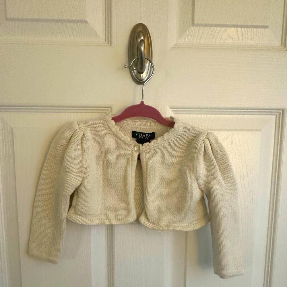 Baby girl bolero/cropped sweater